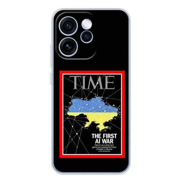 Чехол с принтом «TIME Ukraine» для OPPO Reno 15 Pro