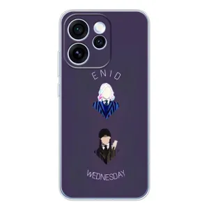 Чехлы Венсдей на OPPO Reno 15 Pro Уэнсдей (AlphaPrint) (Уэнздей и подруга)