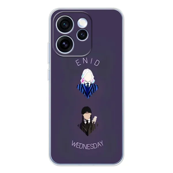 Чехол с принтом «Уэнздей и подруга» для OPPO Reno 15 Pro Чехол с принтом «Уэнздей и подруга» для OPPO Reno 15 Pro