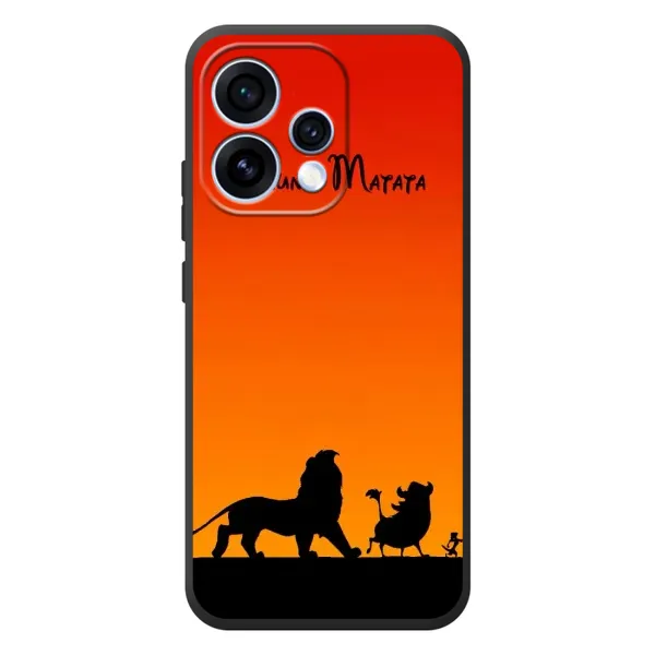 Чехол с принтом «Акуна Матата закат» для OPPO Reno 15 Чехол с принтом «Акуна Матата закат» для OPPO Reno 15