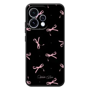 Чехол с бантиками на
OPPO Ренo 15
(Банты на черном)