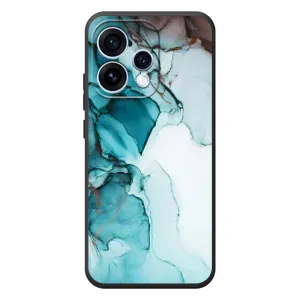 Чехол для
OPPO Ренo 15
- с принтом (Дизайнерские) (AlphaPrint) (Бирюзовый мрамор)