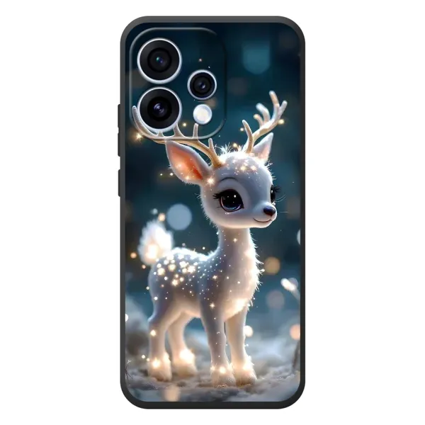 Чохол з принтом «Блискуче оленятко» для OPPO Reno 15 Чохол з принтом «Блискуче оленятко» для OPPO Reno 15