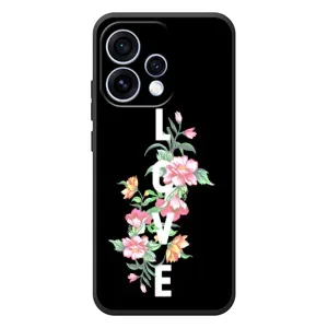 Чехлы для любимой на 

OPPO Ренo 15 
 (VPrint) (Цветы LOVE)