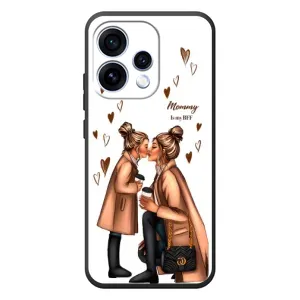 Чехол с печатью для OPPO Reno 15 - (Мама с ребенком) (AlphaPrint) (Дочка и мама)