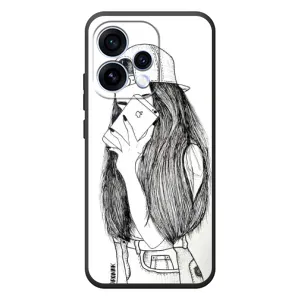 Чохол з друком для OPPO Reno 15 - (Мода) (AlphaPrint) (Фото дівчини)