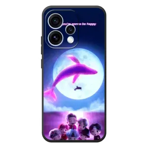 Чехлы BTS для OPPO Reno 15 (AlphaPrint) (КИТ BTS)
