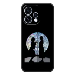 Чехлы Венсдей на OPPO Reno 15 Уэнсдей (AlphaPrint) (комната Уэнздей)