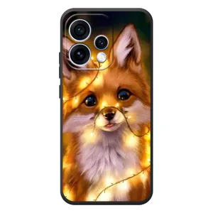 Чохли з картинкою Лисичка для OPPO Reno 15 (VPrint) (Лисичка в гірляндах)