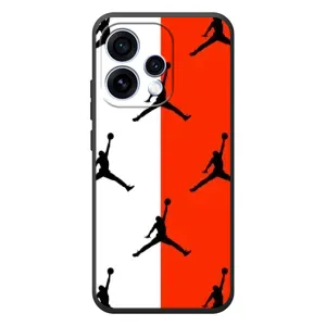 Чехлы для OPPO Reno 15 - с картинкой JORDAN (AlphaPrint) (Лого Джордан)