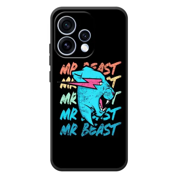 Чохол з принтом «logo Mr beast» для OPPO Reno 15