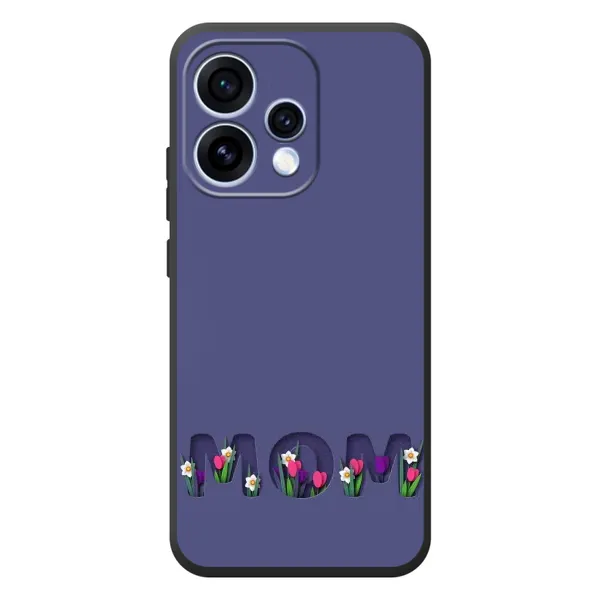 Чохол з принтом «Мама в квітах» для OPPO Reno 15