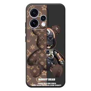 Крутые Чехлы Луи Виттон для OPPO Reno 15 (AlphaPrint) (Медведь Луи Витон)