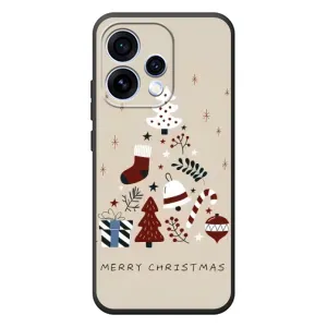 Рождественские Чехлы для OPPO Reno 15 (VPrint) (Merry Christmas)