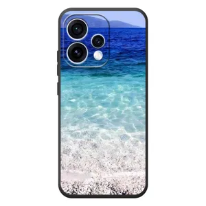 Силиконовый чехол с КАРТИНКАМИ лето для OPPO Reno 15 (AlphaPrint) (Море)