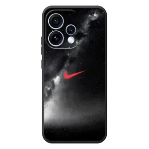 Чехол для OPPO Reno 15 - с принтом Найк (AlphaPrint) (Найк красный)