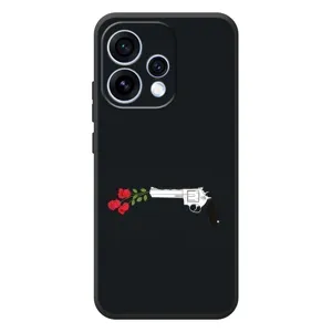 Чехлы (ART) Цветы на OPPO Reno 15 (VPrint) (Неожиданные цветы)