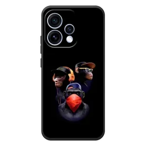 Чехол с Обезьянами OPPO Reno 15 - (AlphaPrint) (Три обезьяны)