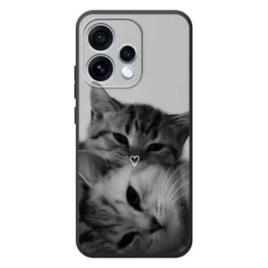 Чехол с рисунком кот на OPPO Reno 15 (Пара котов)
