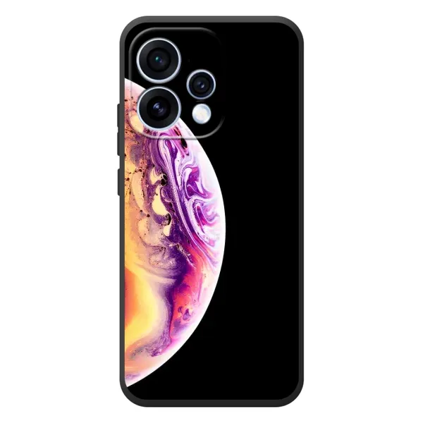Чохол з принтом «Планета Айфон» для OPPO Reno 15