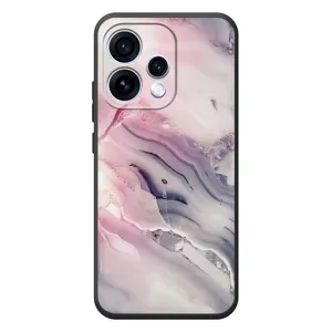 Мраморный чехол на OPPO Reno 15 (VPrint) (Пурпурный Мрамор)