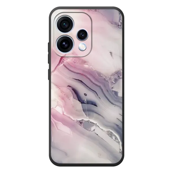 Чехол с принтом «Пурпурный Мрамор» для OPPO Reno 15 Чехол с принтом «Пурпурный Мрамор» для OPPO Reno 15