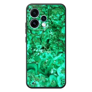 Мраморный чехол на OPPO Reno 15 (VPrint) (Салатный Мрамор)