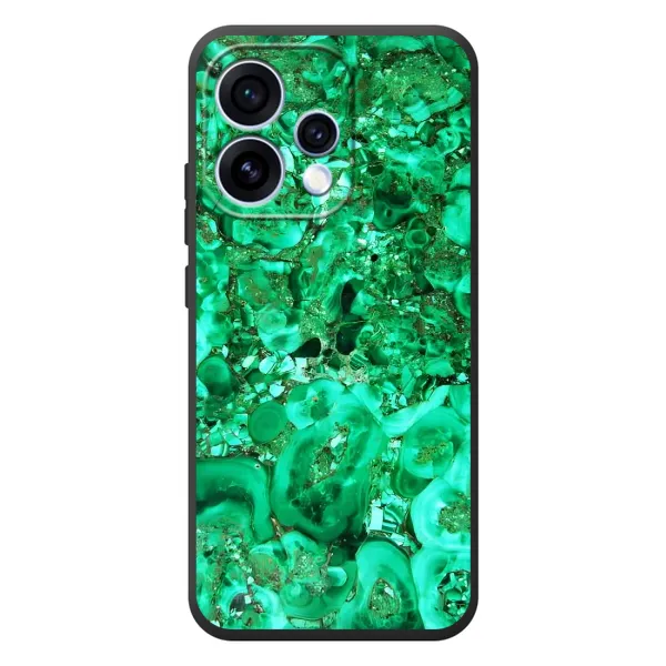 Чехол с принтом «Салатный Мрамор» для OPPO Reno 15 Чехол с принтом «Салатный Мрамор» для OPPO Reno 15