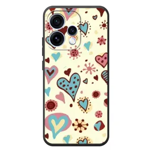 Чехлы для любимой на 

OPPO Ренo 15 
 (VPrint) (Сердечки)