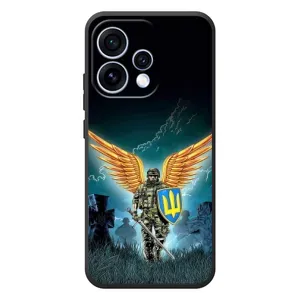 Чохол з принтом «Солдат ЗСУ» для OPPO Reno 15
