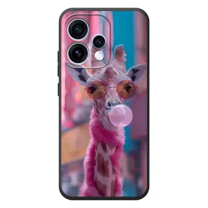 Чехол с принтом стильные животные для 

OPPO Ренo 15 
 (Стильный жирав)
