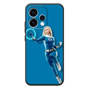 Чехол с принтом Фантастическая четверка для OPPO Reno 15 (Сью Сторм полет)