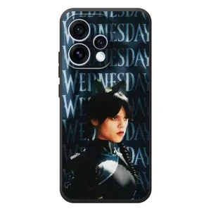 Чехлы Венсдей на OPPO Reno 15 Уэнсдей (AlphaPrint)