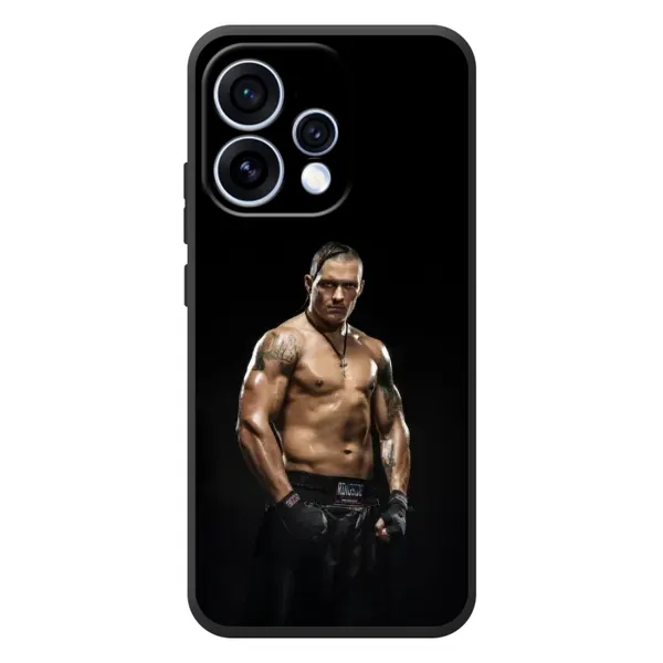 Чохол з принтом «Чемпіон Олександр Усик» для OPPO Reno 15 Чохол з принтом «Чемпіон Олександр Усик» для OPPO Reno 15