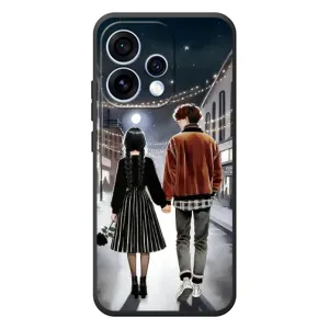 Чехол с дизайном Венздей 2 на OPPO Reno 15 (Уэнздей и Тайлер)