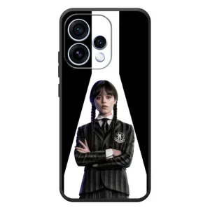 Чехлы Венсдей на OPPO Reno 15 Уэнсдей (AlphaPrint) (W-Wednesday)