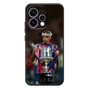 Чохол з футболістом Ламін Ямаль OPPO Reno 15 (Ямаль з кубком)