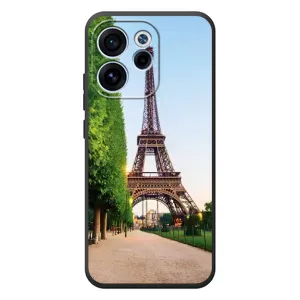 Чехол Эйфелева Башня для OPPO Reno 15F - (AlphaPrint) (Дорога в Париж)