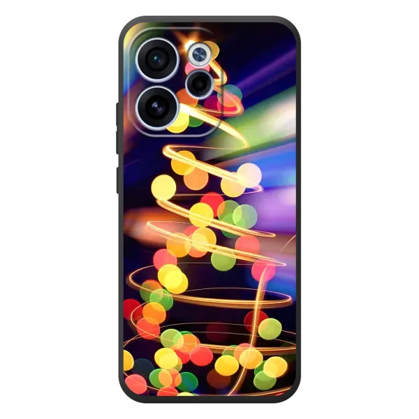 Чехол с принтом «Елка с гирлянд» для OPPO Reno 15F Чехол с принтом «Елка с гирлянд» для OPPO Reno 15F