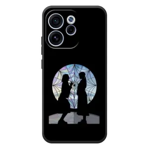 Чехлы Венсдей на OPPO Reno 15F Уэнсдей (AlphaPrint) (комната Уэнздей)