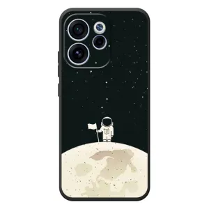 Космические Чехлы для ОППО Рено 15Ф (VPrint) (На луне)