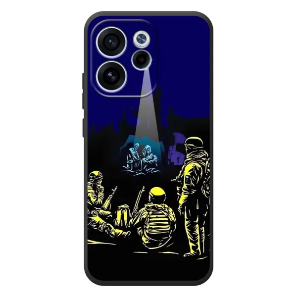 Чехол с принтом «Рождество в Украине» для OPPO Reno 15F Чехол с принтом «Рождество в Украине» для OPPO Reno 15F