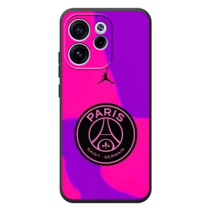 Чехлы PSG для OPPO Reno 15F (AlphaPrint) (яркий ПСЖ)