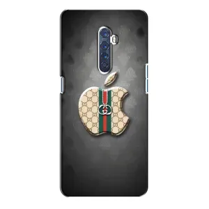 Чехлы ГУЧЧИ для Оппо Рено 2 (AlphaPrint) (Apple gucci)