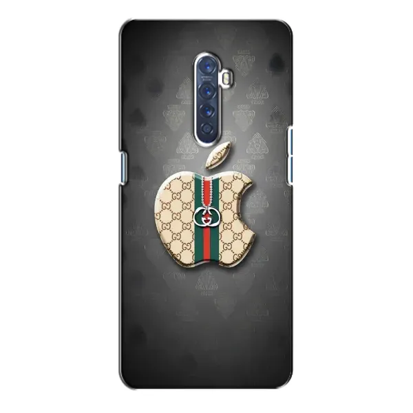 Чехол с принтом «Apple gucci» для OPPO Reno 2