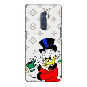 Чехлы для Oppo Reno 2 - Скрудж МакДак Louis Vuitton (PREMIUMPrint) (Баксы Скрудж)