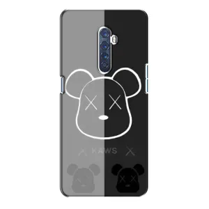 Чехлы для Oppo Reno 2 - Bearbrick Louis Vuitton (PREMIUMPrint) (БеарБрик глаза)