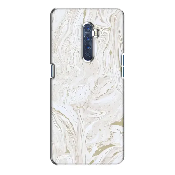 Чехол с принтом «Белый мрамор» для OPPO Reno 2