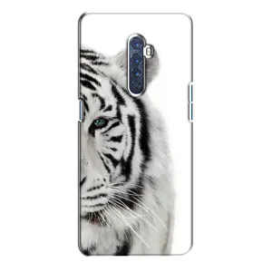 Чехлы с картинками животных Oppo Reno 2 (Белый Тигр)