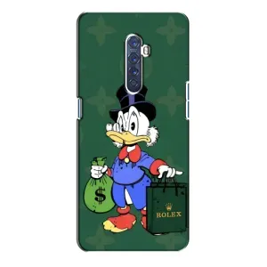 Чехлы для Oppo Reno 2 - Скрудж МакДак Louis Vuitton (PREMIUMPrint) (Богатая Утка)